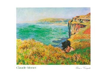 70x50 | Falaise ŕ Varengeville ( Monet Claude )
