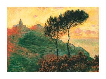 80x60 | The Church at Varengeville ( Monet Claude )