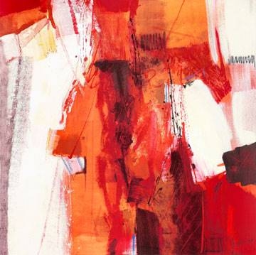 70x70 | Rosso Astratto ( Cusumano Francesco )
