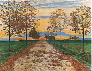 60x48 | Herbstabend, 1892 ( Hodler Ferdinand )