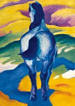 21x29,7 | Blaues Pferd II ( Marc Franz )