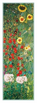 35x100 | Garden of Sunflowers ( Klimt Gustav )