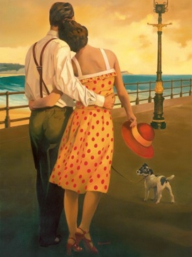 60x80 | View of the bay ( Reynolds Graham )