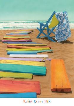 45x66 | Biscus Blue ( Hix Robin Renee )