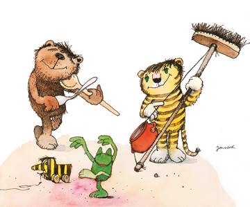 58x48 | Hausmusik ( Janosch )