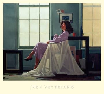 76x68 | Winter Light and Lavender ( Vettriano Jack )