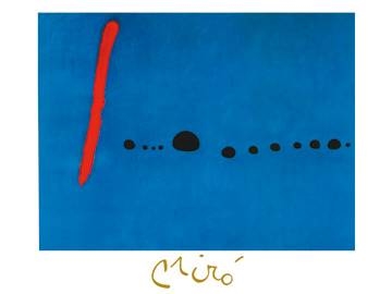80x60 | Blue II, 4-3-61 ( Miro Joan )