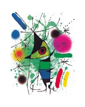 40x50 | The singing Fish ( Miro Joan )
