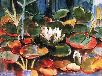 80x60 | Waterlilies ( Schmidt-Rottluf Karl )