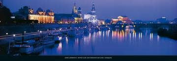 95x33 | River Elbe and Dresden Skyline ( Lawrence John )