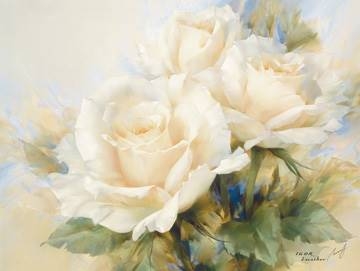 120x90 | Bouquet of White Roses ( Levashov Igor )