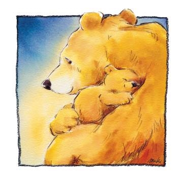 30x30 | Mother Bear's Love I ( Makiko )