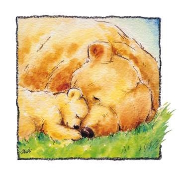 30x30 | Mother Bear's Love II ( Makiko )