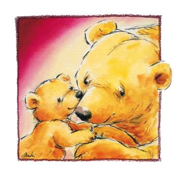 30x30 | Mother Bear's Love III ( Makiko )