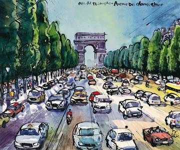 60x50 | Arc de Triomphe ( Leu Michael )