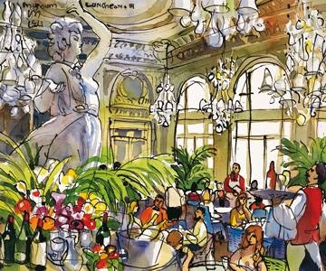 60x50 | Museum Luncheon-III ( Leu Michael )