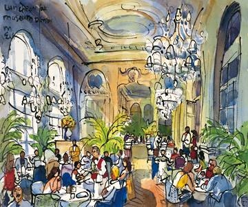 60x50 | Luncheon, Musée d'Orsay ( Leu Michael )