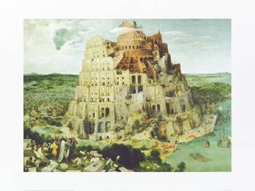 80x60 | The Tower of Babel, 1563 ( Brueghel Pieter d. Ä. )