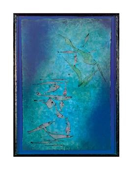 60x80 | Fischbild, 1925 ( Klee Paul )