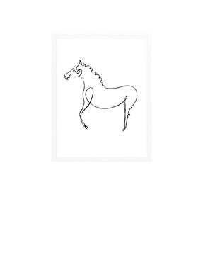 40x50 | The horse ( Picasso Pablo )