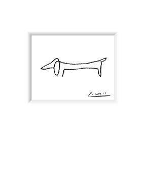 40x50 | The Dog ( Picasso Pablo )