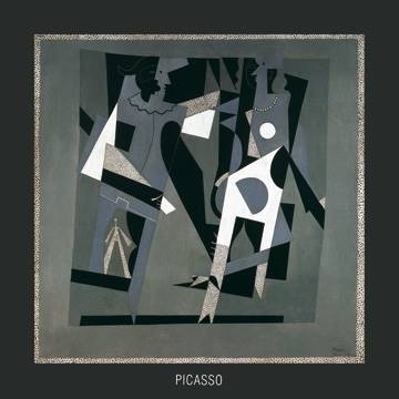 70x70 | Arlequin et Femme ( Picasso Pablo )
