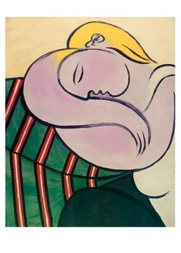 50x70 | Women with yellow hair, 1931 ( Picasso Pablo )