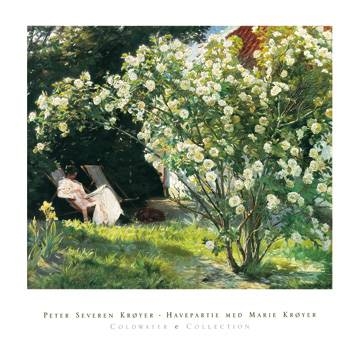 80x80 | Havepartie med Marie Kroyer ( Krřyer Peter Severin )
