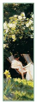 35x100 | Havepartie med Marie Kroyer ( Krřyer Peter Severin )