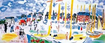 101x42 | Dimanche a Deauville ( Dufy Raoul )