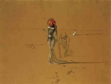 Female with Head of Flowers, SD-135