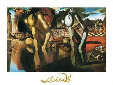 80x60 | La metamorfosi di narciso ( Dali Salvador )
