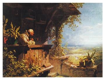 42x32 | Es brennt ( Spitzweg Carl )