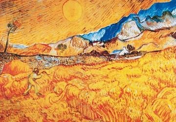 100x70 | La mietitura ( Van Gogh Vincent )