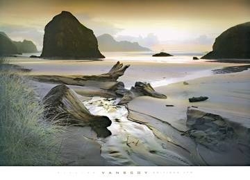 91x66 | She sleeps in the sand ( Vanscoy William )