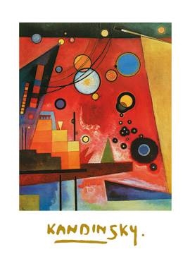 60x80 | Schweres Rot ( Kandinsky Wassily )