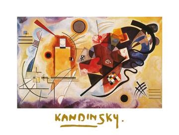 80x60 | Jaune, Rouge, Bleu ( Kandinsky Wassily )