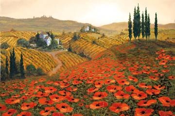 91x61 | Hills of Tuscany II ( Wynne Steve )