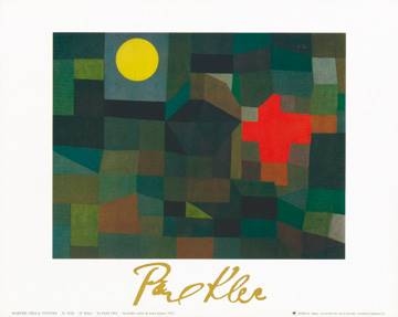 30x24 | Incendio la luna piena, 1933 ( Klee Paul )