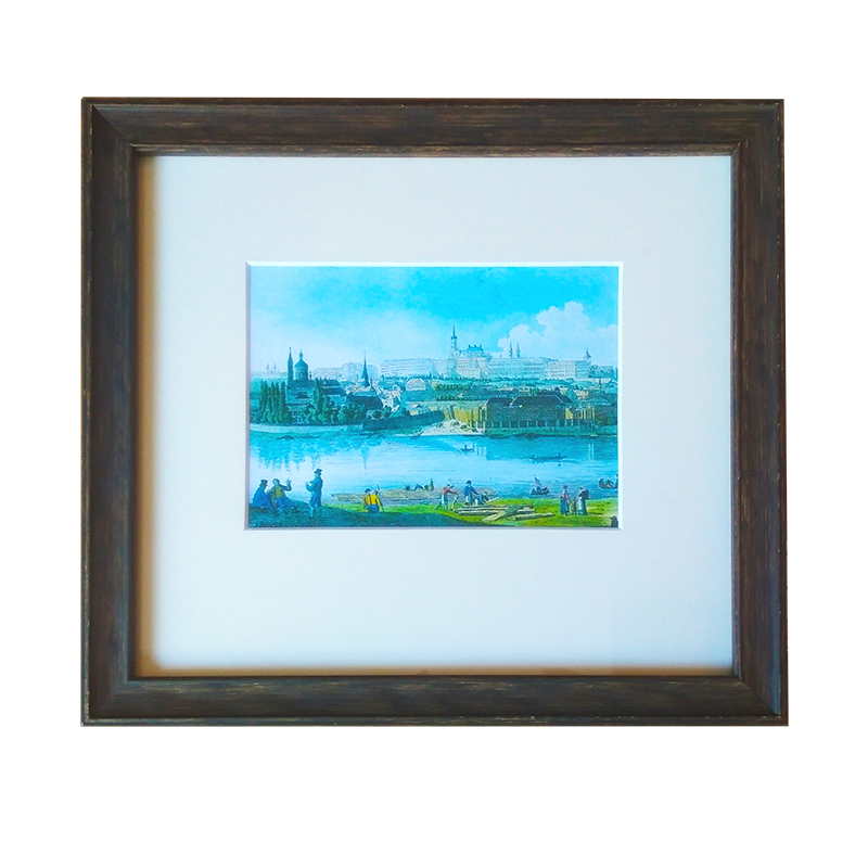 Praha | 29x26 cm (Zarámovaná reprodukce)