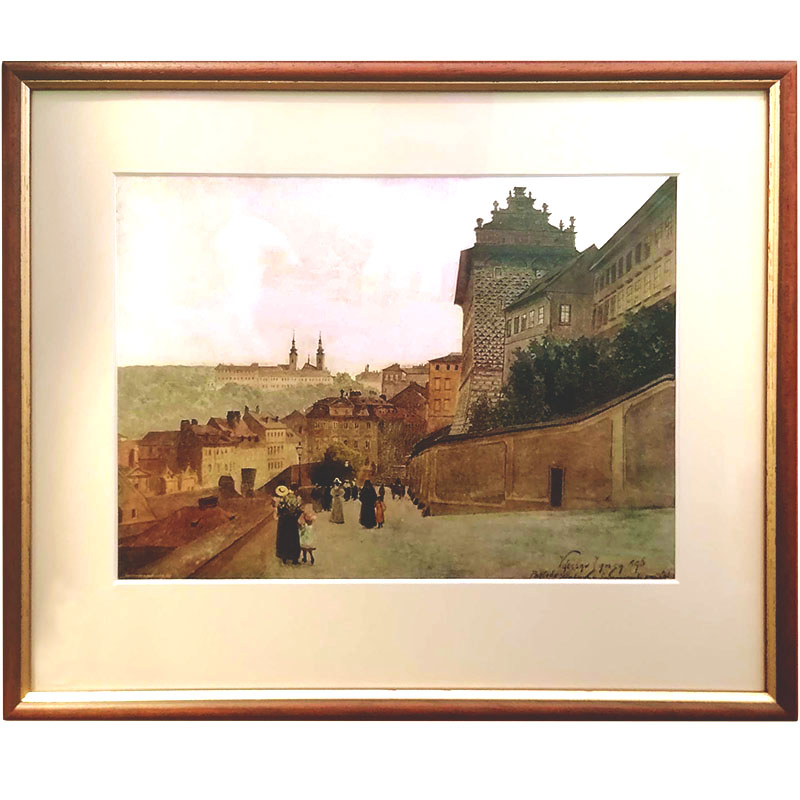 Jansa Václav - Praha | Jansa Václav | 34x28,5 cm (Zarámovaná reprodukce)