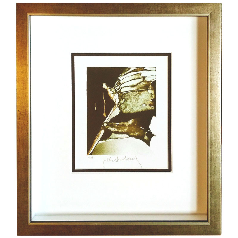 Suchánek V. originál | Suchánek V. | 26X30cm (Zarámovaný obraz)