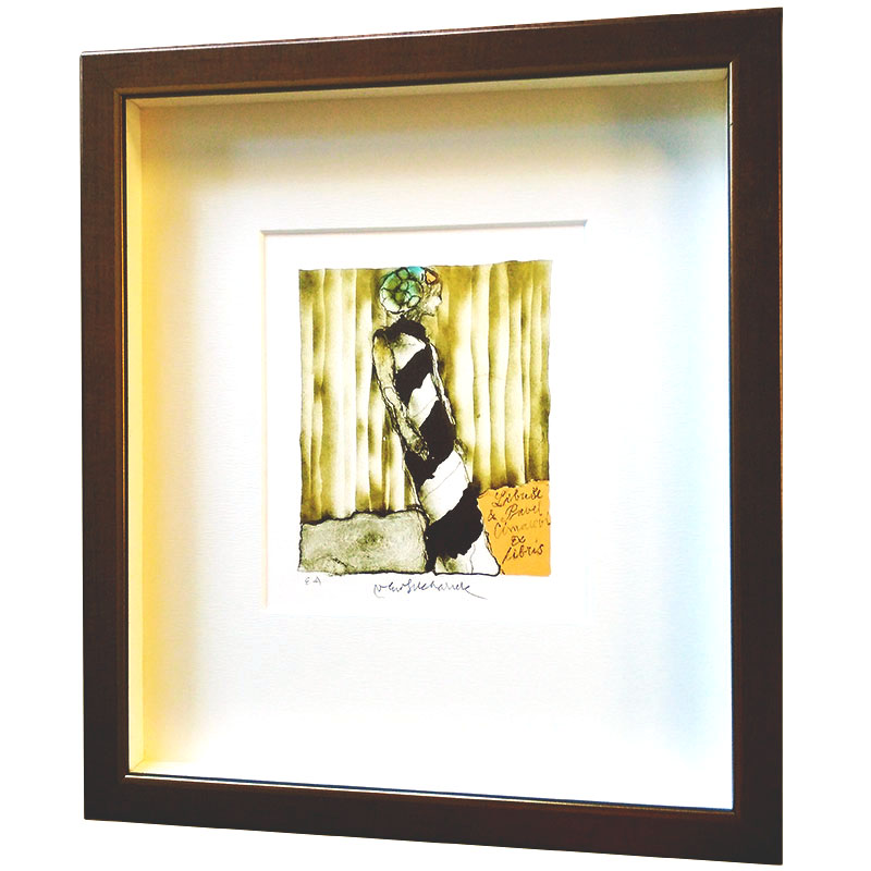 Suchánek V. originál | Suchánek V. | 26,5x29,5cm (Zarámovaný obraz)