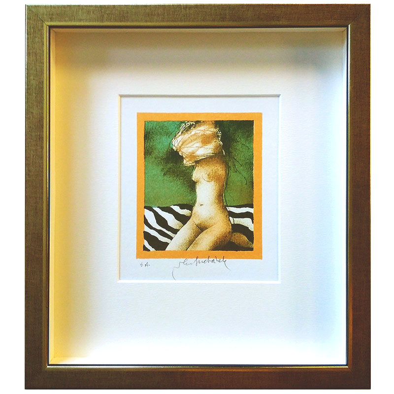 Suchánek V. originál | Suchánek V. | 26,5x29,5cm (Zarámovaný obraz)