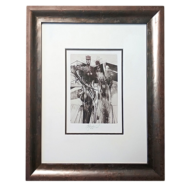 Brázda - Tančící akty | 36.3x43.4