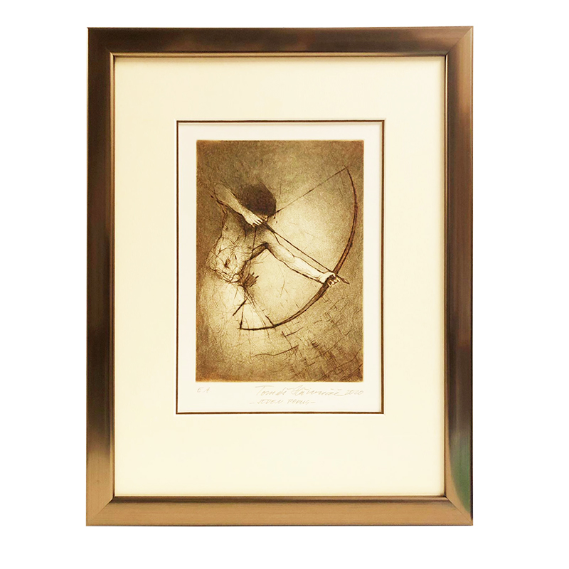 Hřivnáč Tomáš - Jeden pokus | 34.8x42.8