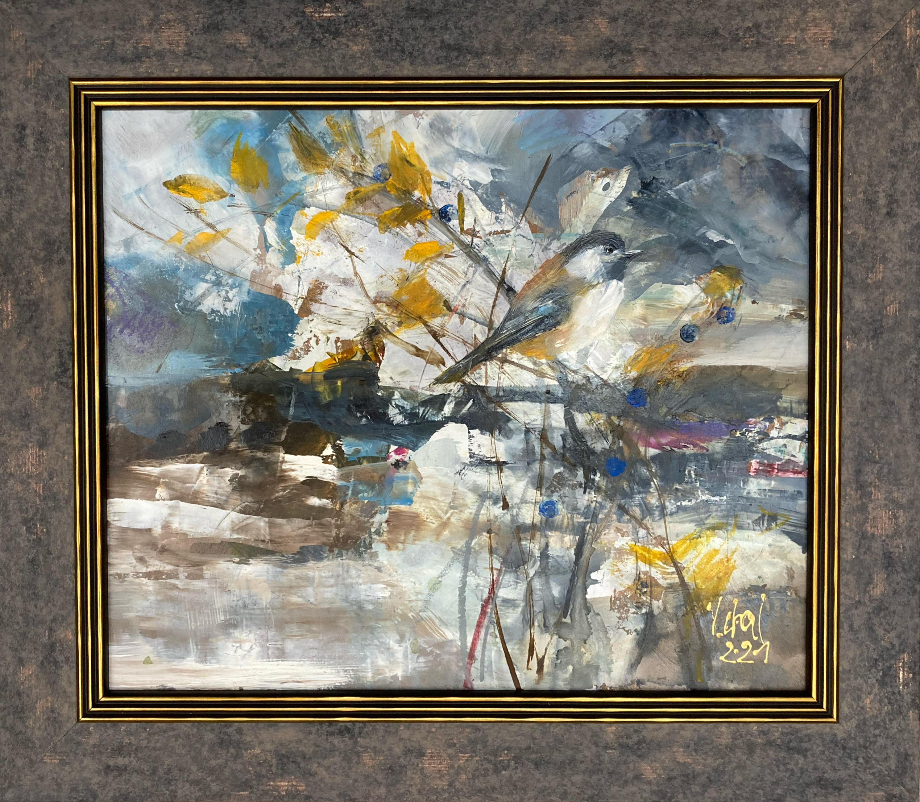 Chaloupková Viktorie - Chaloupková Viktorie - ptáčci | 38.9x34.0