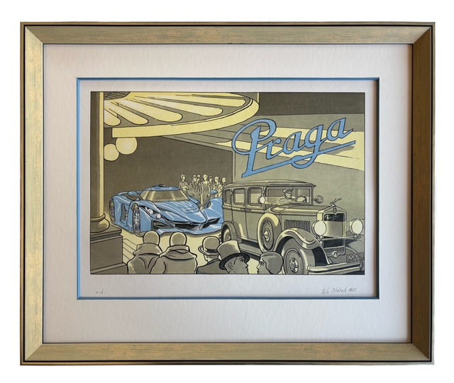 Ptáček Petr - Praga Bohema | 53.8x44.8