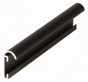 40x50 | Černý Rychlorám úzký hliník PLEXI čiré [BN]