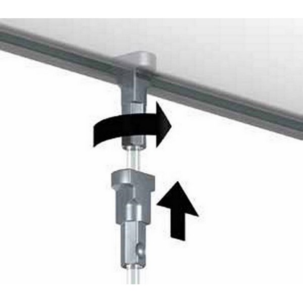 Závěsný systém na obrazy - Lanko Perlonové twister 200cm (starý typ)